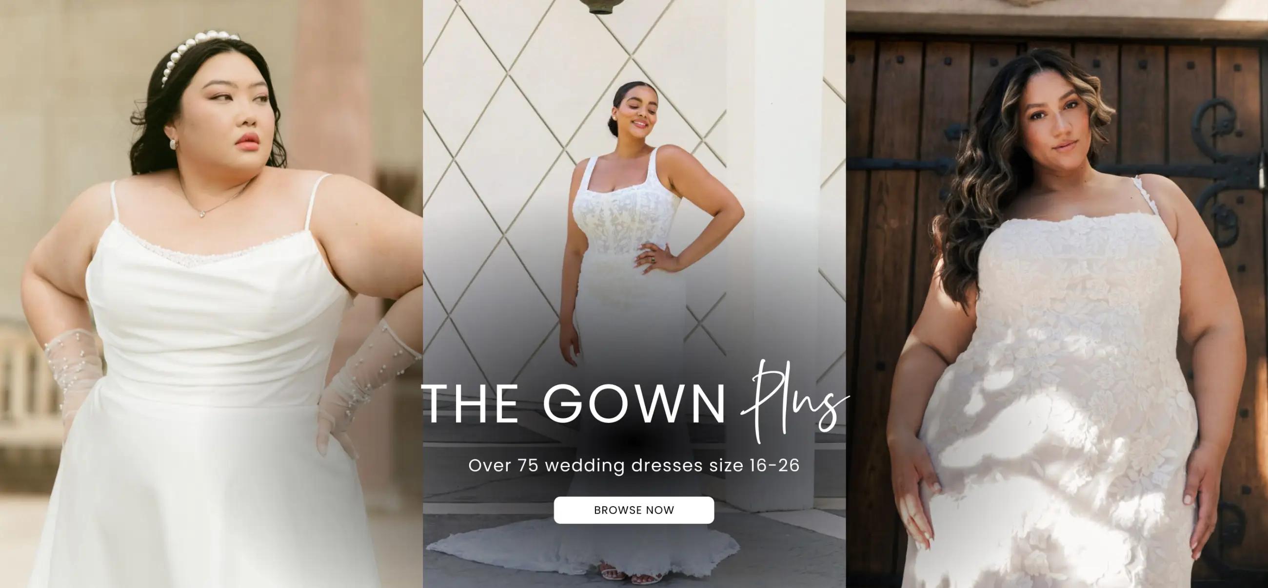 The Gown Plus Desktop Banner